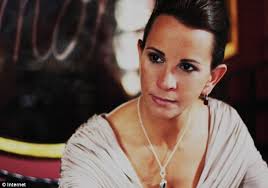 Andrea McLean starred as bisexual therapist Dr Audrey Grey in the film A Landscape of Lies - article-2298937-18A33D73000005DC-910_634x446