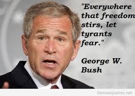 George W. Bush Quote via Relatably.com