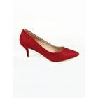 Escarpin rouge talon 5 cm