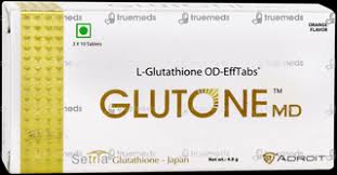 Price History of Glutone 1000 Setria L Glutathione Effervescent Tablets | Vitamin C 40mg | For Radiant Glow | Evens Skin Tone