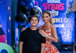 Jamile Lima festeja os 12 anos de Lorenzo com tema Brawl Stars