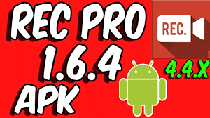 Resultado de imagen para REC screen recorder pro apk