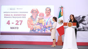 Es oficial: presentan calendario de pagos de pensiones y programas Bienestar; será del 4 al 27 de mayo