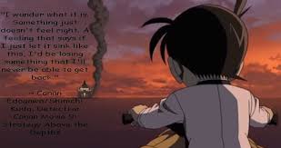 Sinichi Kudo has a very good character, right? | Detective Conan ... via Relatably.com