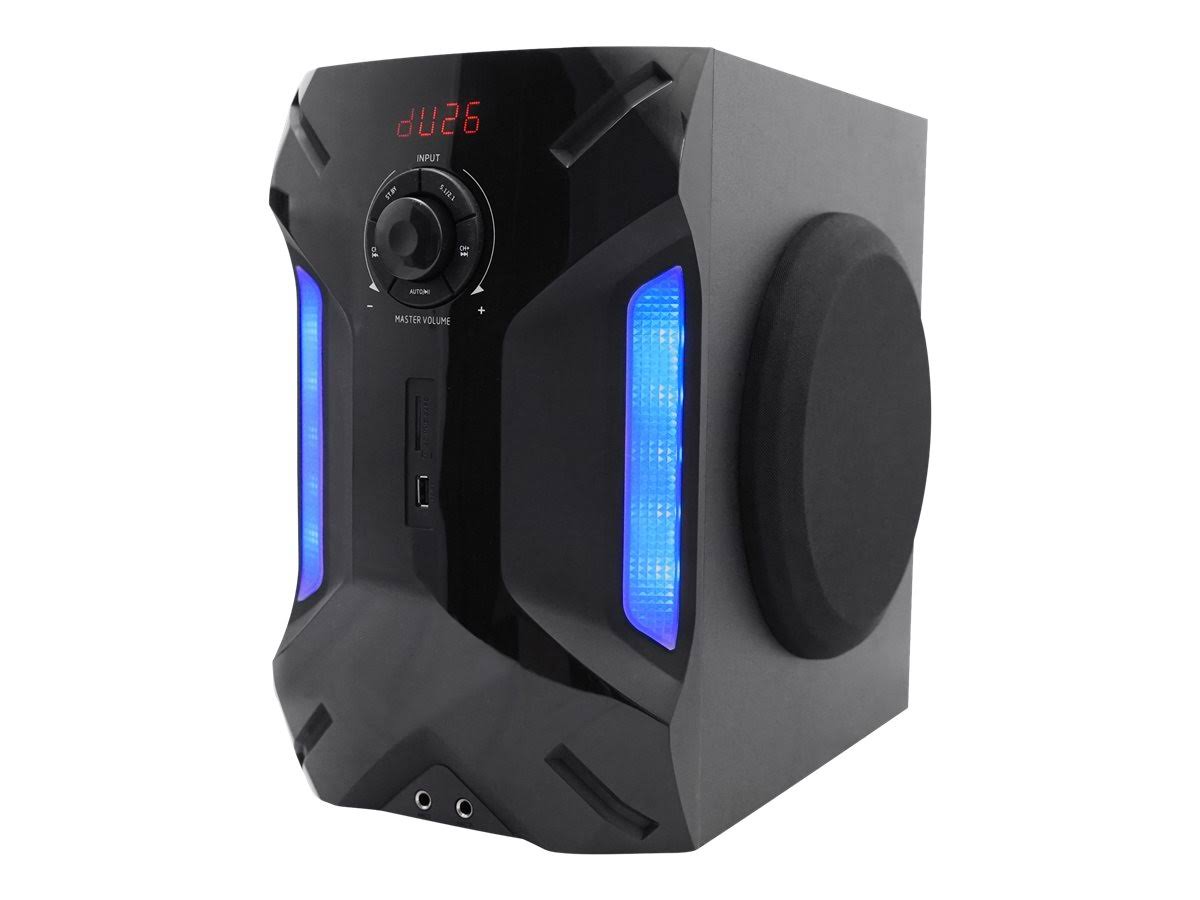 Rockville HTS56 1000w 5.1 Channel Home Theater System/Bluetooth/USB+8" Subwoofer