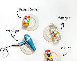 DIY sticky residue remover