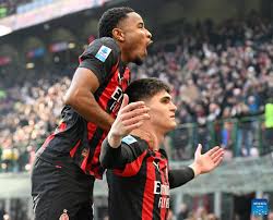 Serie A football match: AC Milan vs. Sassuolo