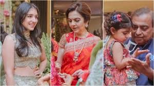 Nita and Mukesh Ambani attend wedding with little Veda in ethnic looks; Anant and Radhika Merchant wow in desi attire | Fashion Trends – Hindustan Times