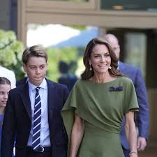Kate Middleton Wraps Up Wimbledon in an Elegant Green Dress