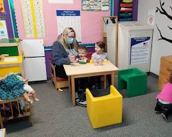 Nursery - portable air purifier in a daycare nursery