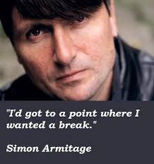 Simon Armitage Image Quotation #1 - QuotationOf . COM via Relatably.com