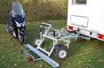 Remorque porte scooter pour camping car