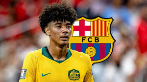 Barcelona rivalling Liverpool, Man Utd for signing of Australia's World Cup sensation