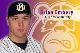 Head coach Duane Monlux announced today the signing of first baseman/utility player Brian Embery (Emporia, Kan./Wayland Baptist/Lower Columbia/Auburn HS) to ... - BrianEmbery_ad_hoc