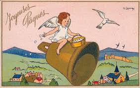 Résultat de recherche d'images pour "joyeuses paques cloches"