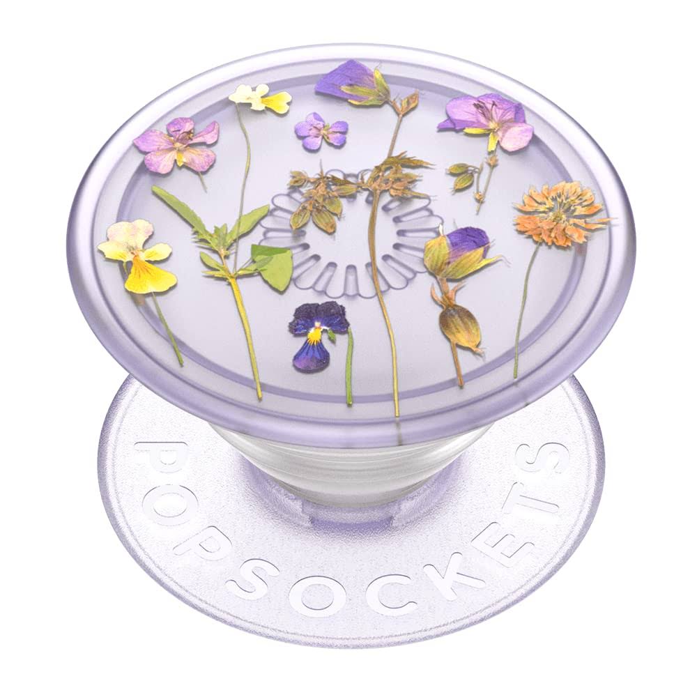 PopSockets - Plant Core Grip Translucent Purple Fields