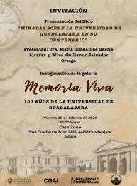 Presentación de libro e inauguración de la galería: 