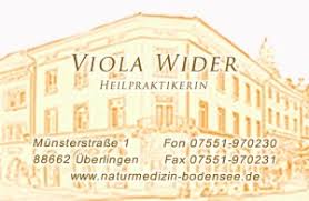 Viola Wider – Heilpraktikerin, Überlingen (D) | Gesundheit ...