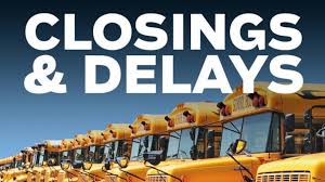 School Closings and Delays Due to Snowy Conditions