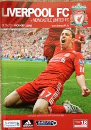 Image result for Liverpool v Newcastle programmes