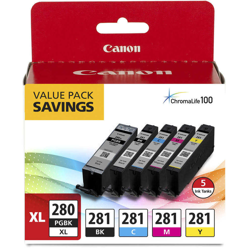 Canon PGI-280 XL / CLI-281 Ink Cartridge 2021c007