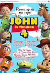 Toy Story Invitations 8ct - Party City