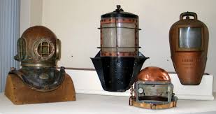 Image result for deep sea diving helmet