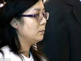 Jailed: Xiao Xu Wu was charged with risk of injury to a minor after her son called 911 and said he was left alone at a Mohegan Sun Casino in New York - article-2092536-117AAE83000005DC-722_468x350