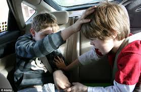 Image result for images of three kids in car arguing