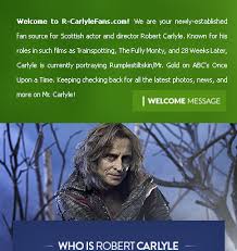 Robert Carlyle « Robert Carlyle Fans || R-CarlyleFans.com || Your ... via Relatably.com