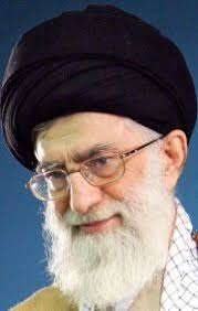 The enigmatic supreme leader, Ayatollah Seyyed Ali Khamenei: Being implicitly mentioned as a violator of the NPT leaves it open to U.S. attack under ... - Khamenei.looks.left.text_pic