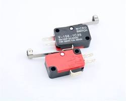 Imagen de Micro Switch V156IC25 with long lever and roller