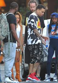 Image result for what is happening between chris brown and wizkid