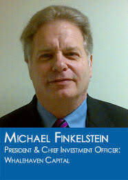 Michael Finkelstein. President &amp; Chief Investment Officer: Whalehaven Capital. Mr. Finkelstein co-founded Whalehaven Capital Fund Ltd in 2003 and has helped ... - finkelstein_michael