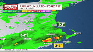 Severe Storms Bring Flash Flooding Risk to New England
