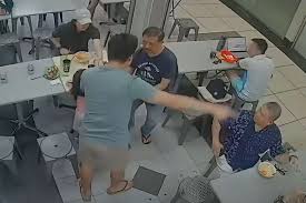 Police report lodged after elderly man shoved to ground in dispute over patting girl's head; family appeals for information on alleged assailant