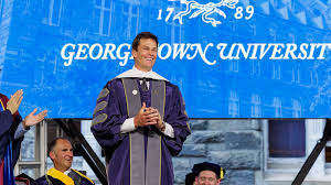 ‘I Never, Ever Quit’: Tom Brady’s Graduation Speech at Georgetown