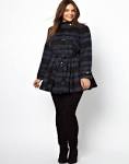 Ladies plus size coats