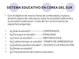 Resultado de imagen para El éxito educativo coreano