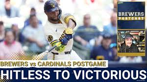 BREWERS POSTCAST: Brewers Steal WILD Win vs St. Louis | From Hitless to Victorious