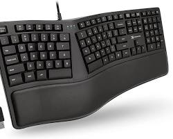 Gambar Keyboard Ergonomis