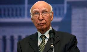 Adviser to the Prime Minister on National Security and Foreign Affairs Sartaj Aziz. — File photo - 5281ae55b90cd