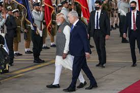 India's Modi visits Israel as US-Iran tensions mount