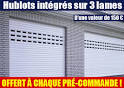 Portes garage enroulables prix