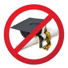 Image result for no degree no job