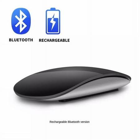 Ultra-thin Magic Mouse For Laptop Ipad Mac PC Macbook Bluetooth 5.0 Wireless Mouse Silent Multi Arc Touch Mice