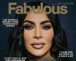 Image of Kim Kardashian on a magazine cover