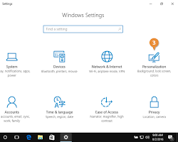 Image of Windows 10 Settings app