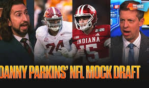 Bears trade up for Kadyn Proctor, Cowboys trade up for Arvell Reese in Danny Parkins' Official Mock Draft | First Things First