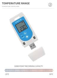 USB Temperature Humidity Data Logger 32000 Points